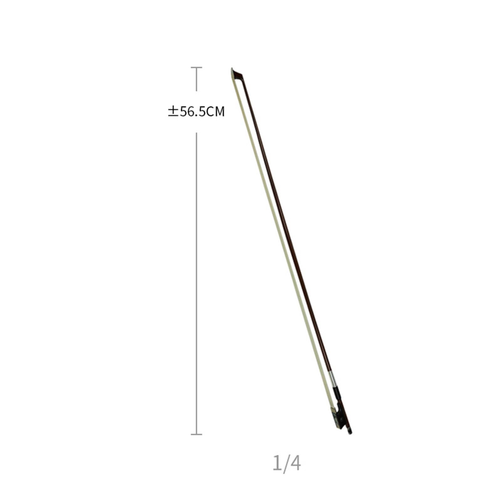 Arco Per Violino Archetto Per Violino In Legno Brasiliano Con Crine Di Equiseto Dimensioni Standard(1/4)