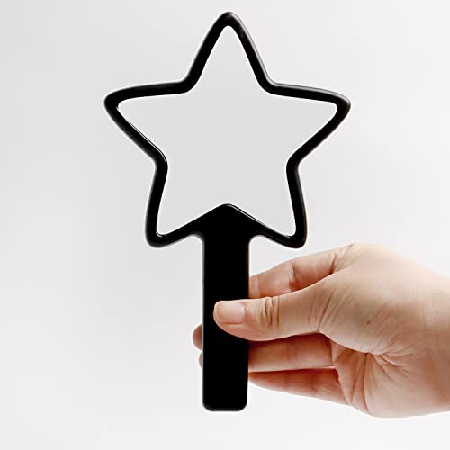 Rich Boxer 10 Pcs Handle Mirrors Handheld Mirrors Star Hand Mirrors With Handle Small Mirror Haircut Mirror Hand Held Mirrors With Handle For Trip Home Use #TOP2