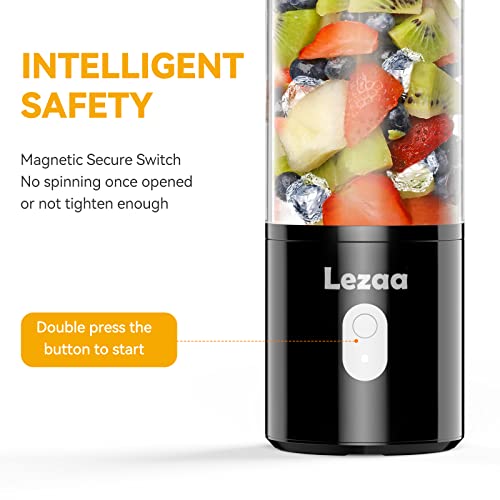 Portable Blender, For Shakes And Smoothies, Personal Usb Rechargeable 14 Oz Mini With Traveling, Outdoor, Gym, Office #TOP4