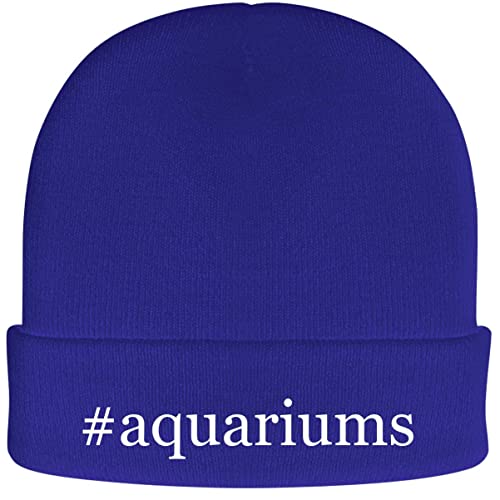 #Aquariums - Hashtag Soft Adult Beanie Cap, Blue, One Size
