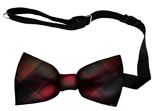 Noeud papillon en laine Maple Leaf Tartan fabriqué en Écosse, idée cadeau homme