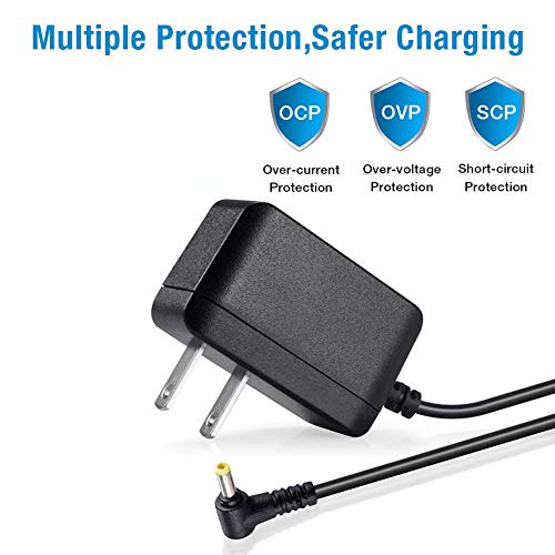 Soulbay 6V Ac Adapter For Omron Healthcare Upper Arm Blood Pressure Monitor 5 7 10 Series Bp5100 Bp5250 Bp5350 Bp5450 Bp7200 Bp7250 Bp7350 Hem-Adptw5 Charger Replacement Power Cord #TOP4