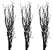 3PC BLK Glitter Twigs