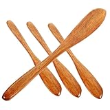 Amosfun 4stücke Holz Butterstreicher Buttermesser Aus Holz Für Käse Marmelade Honig Als...