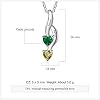 Love Jewelry Personalized Mothers Necklace for Women, Custom Mothers Gifts for Mom Birthstone Necklace for Grandma Wife Name Necklace