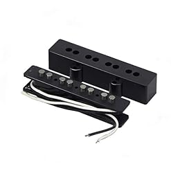 FLEOR Alnico 5 Micros Jazz Bass Micro manche Fit Fender 4 cordes Partie micro guitare basse jazz - Les Beatles, Paul McCartney, John Lennon, RIngo Starr, George Harrison FLEOR Alnico 5 Micros Jazz Bass Micro manche Fit Fender 4 cordes Partie micro guitare basse jazz – Image 4