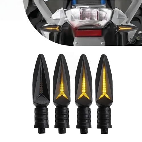 Luces de parada traseras y luces intermitentes delanteras para moto BMW GS 2