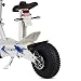 ECOXTREM Centauro - Patinete eléctrico Blanco con sillín, Motor 3000W Brushless y...