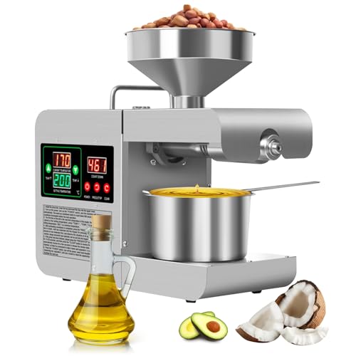 JOYKUVA 850W Automatic Oil Press Machine, Hot...