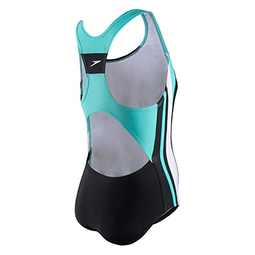 Image of Speedo Girl's Swimsuit One Piece Infinity Splice Thick Strap