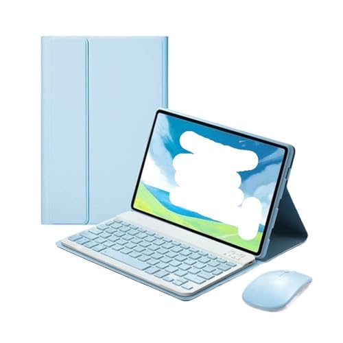 Coque iPad 10e génération anti-chute YSJX avec clavier bluetooth et souris