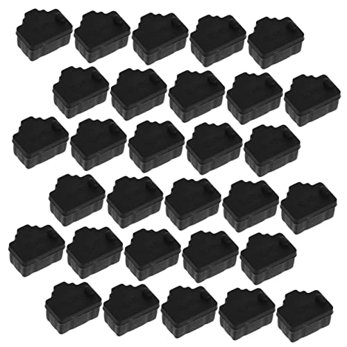 DIYEAH Tapones Protectores Rj45 para Puerto Ethernet, Silicona Negra, 50 Piezas, Antivaho y Antipolvo para Ordenadores, Routers y Televisores, Compactos y Portátiles, Accesorios De Red