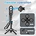 Magnetic Tripod for Phone,2 in 1 for Magsafe Stand＆ Clip Portable Pocket Size Selfie Stick for Android/iPhone,Phone Holder with Wireless Rechargeable Remote Control for Photography, Live Streaming