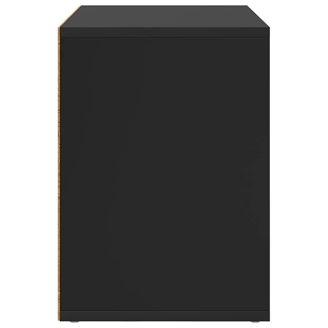 Foto 8 de 8 de vidaXL Casa para Gatos Negro 51 x 30 x 42,5 cm Madera de ingeniería