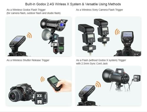 Image of Godox TT350S Camera Flash for Sony A7III A7IV ZV-E10 A77II A99 A77 A350 EXC-RX10 A600 A9 A7R A7RII A7M3 A7MIV A7R5 A6400 A6500 Etc Camera Flash,GN36 2.4G TTL HSS 1 /8000s,0.1-2.2s Recycle Time