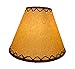 Rustic Oiled Kraft Laced Lamp Shade - 12