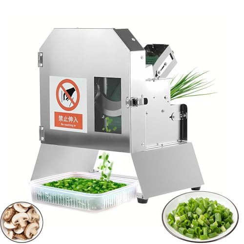 Picador eléctrico de verduras 200W con ajuste de grosor