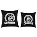 Corinth Ancient Greece Corinthian Hoplite Helmet Throw Pillow