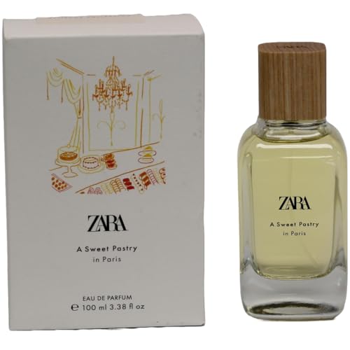 Zara Sweet Pastry in Paris EDP Perfume for Women Eau de Parfum 100ML (3.4 FL OZ) Feminine & Gourmand Scent with Fresh Lemon Sweet Sugar Cane & Velvety Vanilla