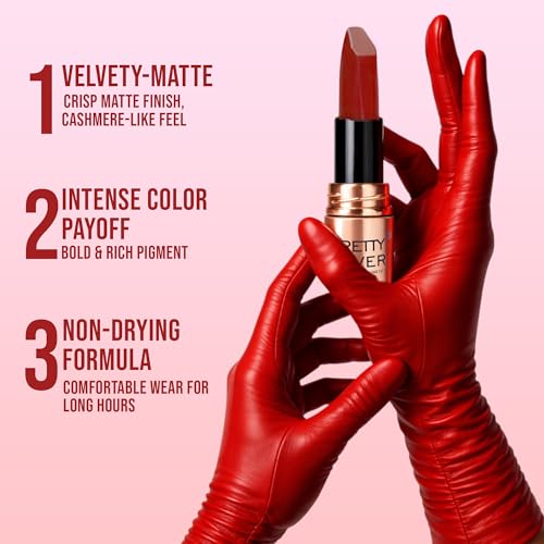 Image of Lightweight Liquid Lipstick - Highly Pigmented, Non-Drying Formula for Bold & Beautiful Lips 3.8g (APRICOT)