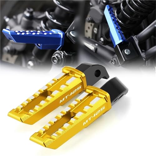 Repose-Pieds Moto Yamaha MT-125 Remède aux Pédales Usées et Glissantes