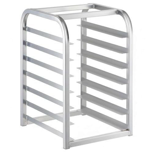 7 Pan Half Size Aluminum Rack