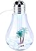 Humidificateur dair à ultrasons design ampoule avec LED RVB [Carlo Milano]