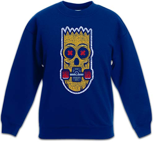 Sweat-shirt Bart Skate pour enfants et ados pull urbain col rond