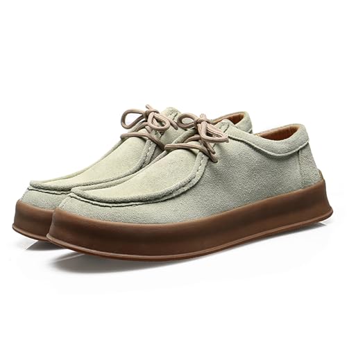Mens Casual Shoes for Men - Men Loafers Suede Leather Comfortable Boat Shoes with Arch Support2