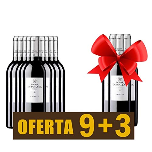 Vino Rioja Solar de Bécquer crianza (pack 9 botellas + 3 gratis)