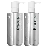 Prequel Skin Gleanser, Moisturizing Glycerin Face Wash, Unscented Sensitive and Dry Skin Face Wash Pump Bottles (Pack of 2)