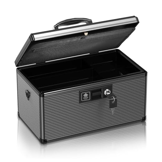 ZORVIDSON Lockable Medicine Storage Box