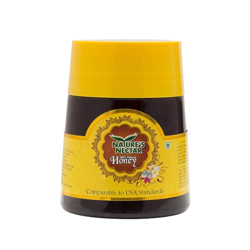 Image of Nature's Nectar Natural Honey | 100% Pure Honey | Plain Honey | 250gm Bottle
