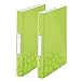 Produktbild Leitz 42570064 Ringbuch wow, A4, PP, 2 Ringe, 25 mm, grün metallic (2 Ringe | Doppelpack)