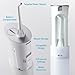 Panasonic Portable Water Flosser, 2-Speed Battery-Operated Oral Irrigator with Collapsible Design for Travel – EW-DJ10-W (White)