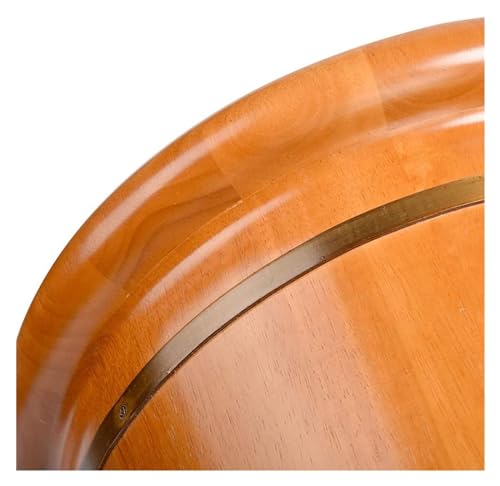 Tina de madera sólida para pies con masaje y tapa miniatura 5