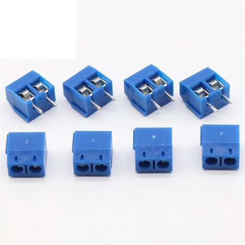 Borniers à vis PCB KF301 pas 5 mm haute conductivité 20pcs
