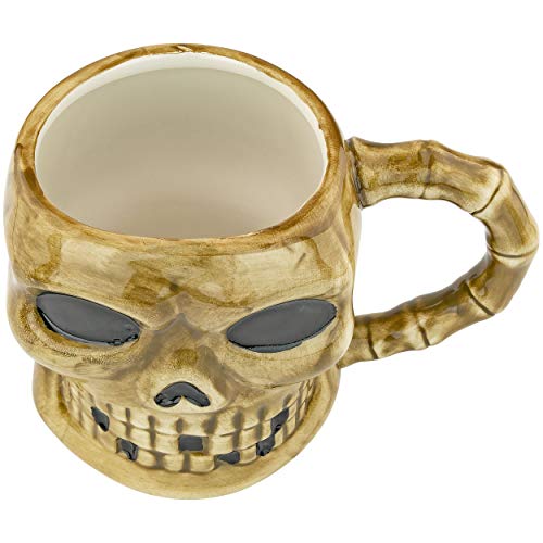 Large Skull Ceramic Coffee Mug #TOP1