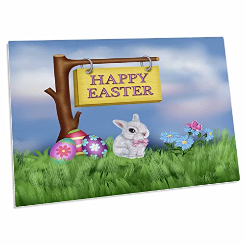 3dRose Happy Easter Pad Grande de Escritorio 58 x 41 cm miniatura 1