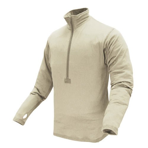 Condor Base II Zip Pullover (Sand, Medium)