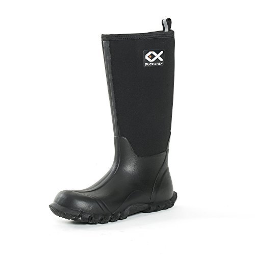 Duck And Fish Buck Man 16 Inches Black Fishing Hunting Neoprene Rubber Knee Boot (10 Us) #TOP9
