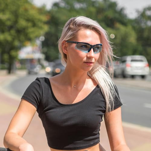 Image of xaegistac Shooting Glasses with Case-Safety Glasses Anti Fog | Z87.1 Certificated Impact Resistance Safety Glasses for Hunting Shooting Sports