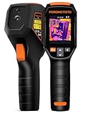 Termocamera Professionale POROMETISTO -20°C ~ 550°C, Risoluzione IR 240x240, 25 Hz, 15 Tavolozze di colori multiple Thermal Camera Compatta con Puntatore Laser, per Ispezione HVAC e Domestica