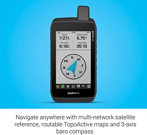 Garmin Montana 700 Rugged Gps Touchscreen Navigator With Included Wearable4U Ultimate E-Bank Bundle #TOP3
