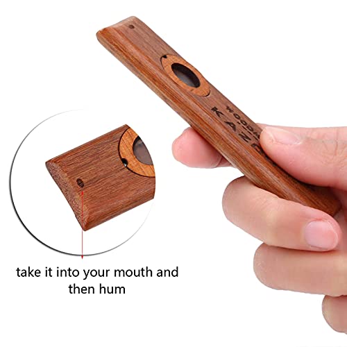 Kazoo en Bois, Kazoo en Bois Instrument avec Boîte en Métal Stockage Excellent Instrument pour les Enfants les Amateurs… - Les Beatles, Paul McCartney, John Lennon, RIngo Starr, George Harrison Kazoo en Bois, Kazoo en Bois Instrument avec Boîte en Métal Stockage Excellent Instrument pour les Enfants les Amateurs… – Image 6