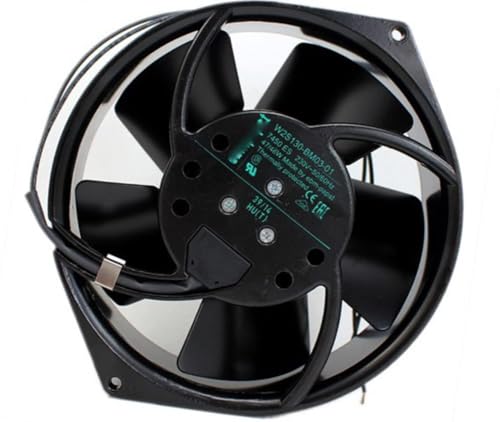 W2S130-BM03-01 230V 15055 Metal High Temperature Resistant Fan 7855ES Axial Flow Fan