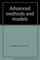 Advanced methods and models, B0007EQG02 Book Cover