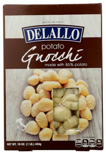 DeLallo, Potato Gnocchi, 16 oz (454 g)(Pack of 6)