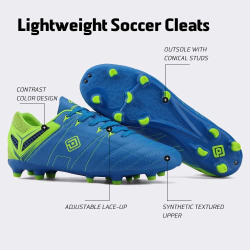 DREAM PAIRS Herren Fußballschuhe Stollen Spikes Cleats Jugen Trainingsschuhe Professionelle Outdoor Sport Football Schuhe - Image 6