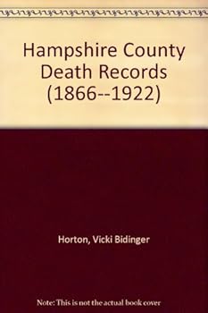 Paperback Hampshire County Death Records (1866--1922) Book